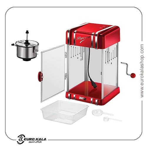 دستگاه پاپکورنساز رترو اونولد 300 وات قرمز (Unold POPCORN MAKER Retro 300W Red)