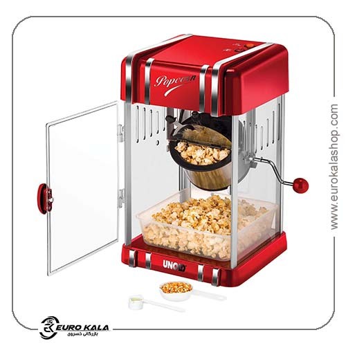دستگاه پاپکورنساز رترو اونولد 300 وات قرمز (Unold POPCORN MAKER Retro 300W Red)