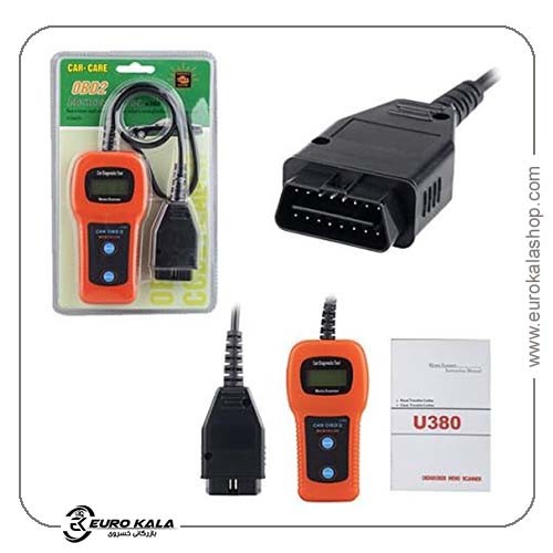 دستگاه دیاگ خودرو OBDII/OBD2 U380 Memo Scanner