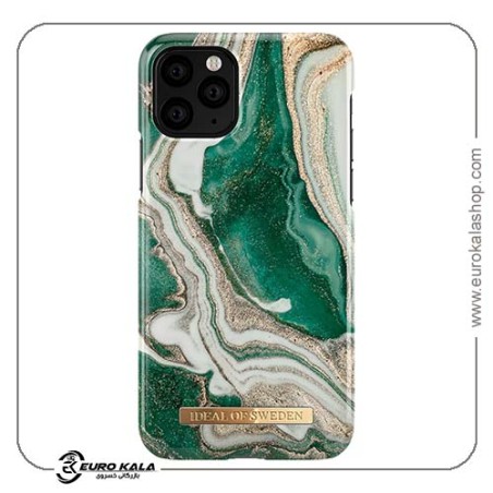 کاور قاب محافظ iDeal Of Sweden برای iPhone 11 (Golden Jade Marble)