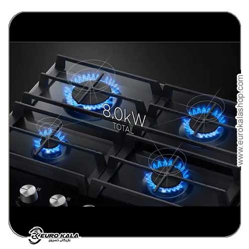 اجاق گاز صفحهای چهار شعله سامسونگ NA64H3000AK/WT