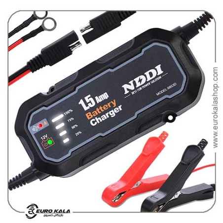 شارژر هوشمند باتری خودرو NDDI POWER 12V 1.5A  Fully Automatic Smart Car Battery Charger